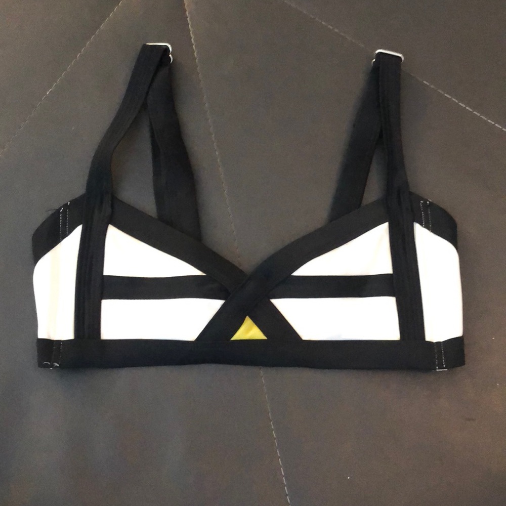 geometric bikini top